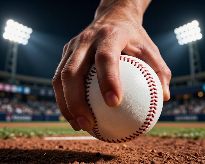 Baseball Pitcher Focus