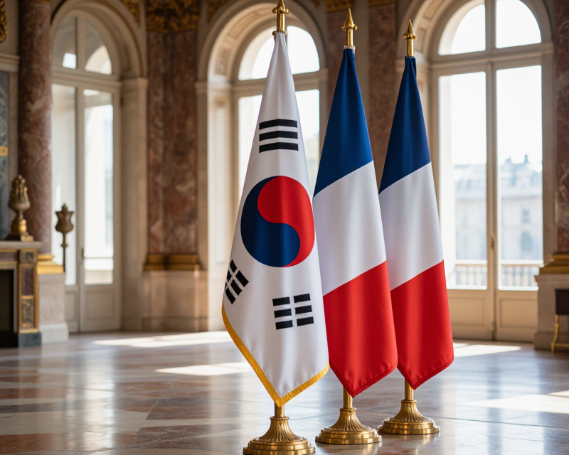 Diplomatic Symbolism of Korea and France