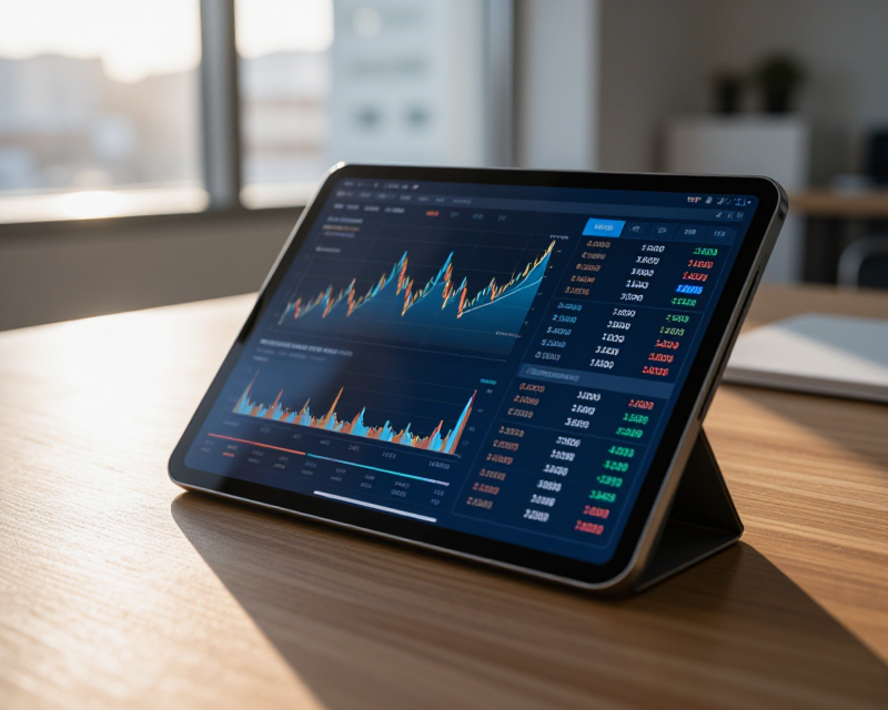 Financial Data Display