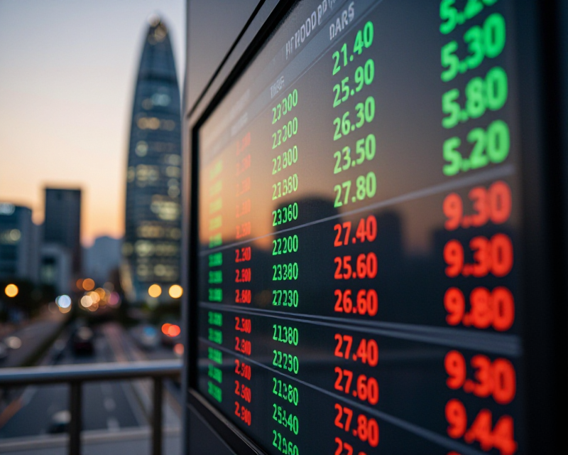 Financial Market Display