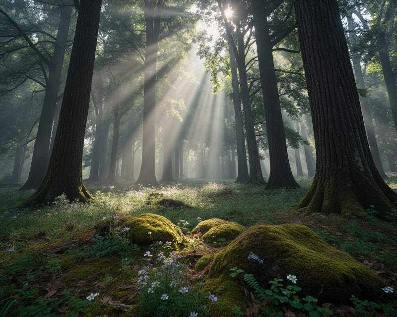 Cinematic Forest Habitat