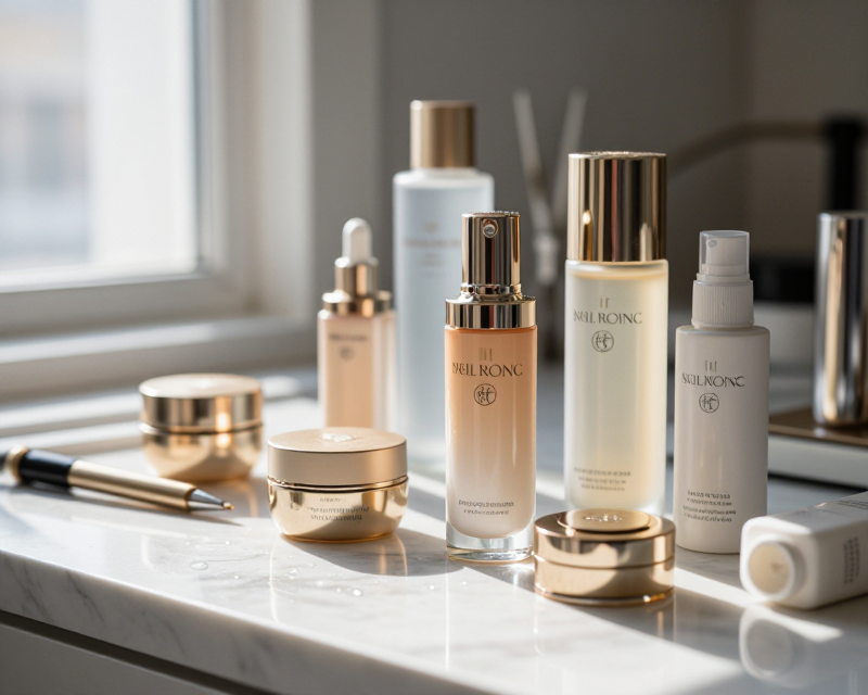 Premium K-Beauty Tech Aesthetic