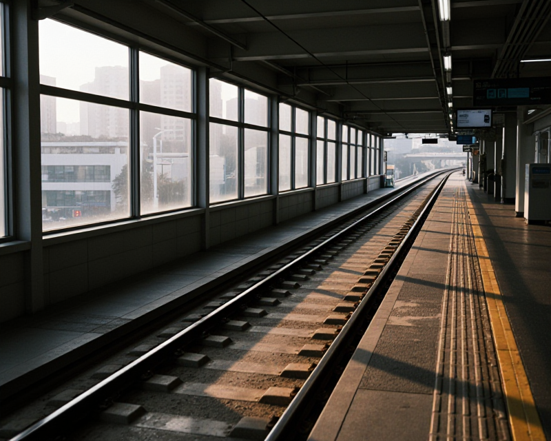 Seoul Subway Station Atmosphere