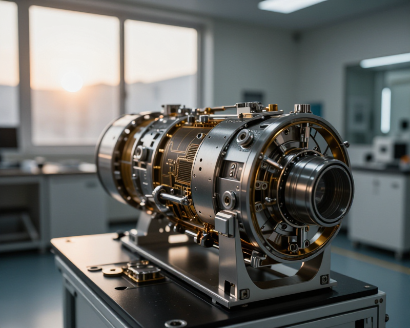 High-tech Satellite Component Inspection